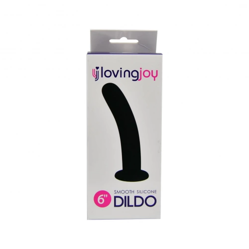 Дилдо от силикон с вакуумна основа Loving Joy 6" [1]