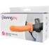 Вибриращ страпон колан с отвор Loving  Joy 8" [3]