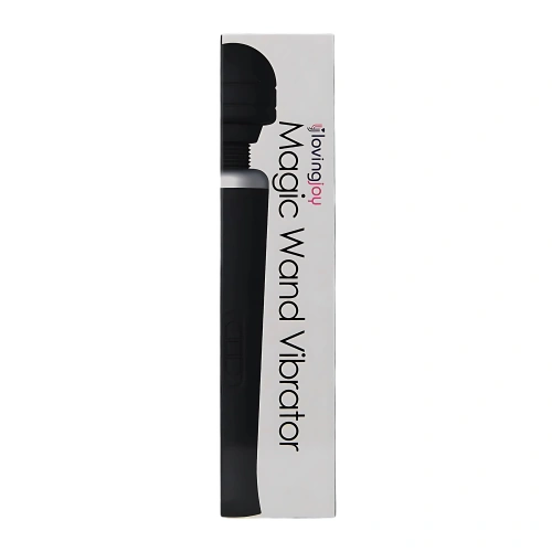 Презаредим масажор Loving Joy Magic Wand черен [5]