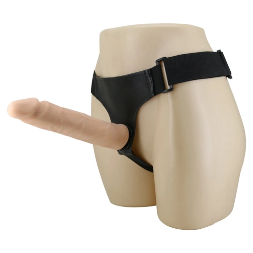 Страпон колан с голямо дилдо от кибер кожа Sensual Comfort 8,9'' [1]