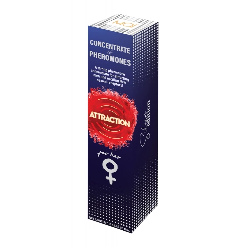 Концентрирани феромони за жени Attraction Silver Edition 10 ml [3]