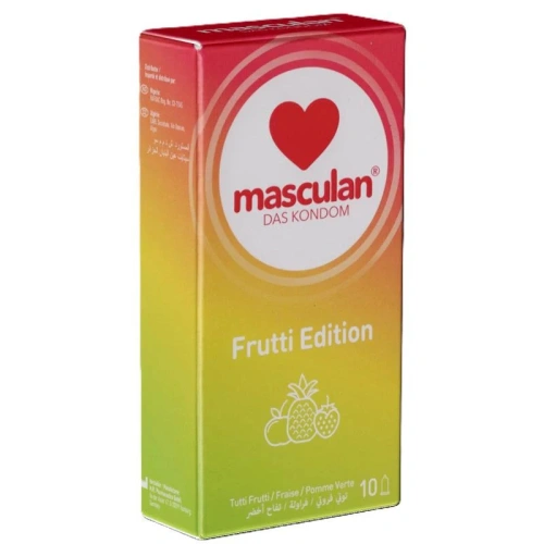 10 бр. Аромтни презервативи Masculan Frutti