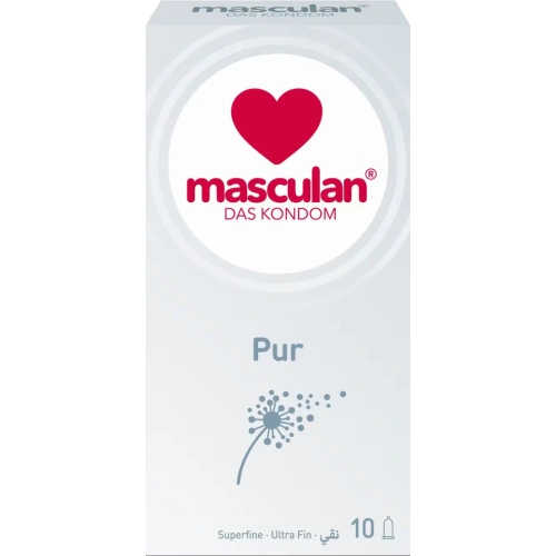 10 бр. Супер тънки презервативи Masculan Pur [1]