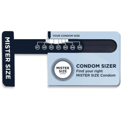 Линийка за измерване ширината на пениса Mister Size