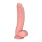 Релефно дилдо от силикон Ribbed