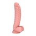 Релефно дилдо от силикон Ribbed