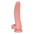 Релефно дилдо от силикон Ribbed [1]