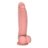 Релефно дилдо от силикон Ribbed [3]