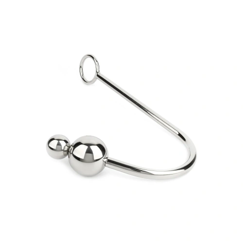 Стоманена анална кука Mr. Steel Double Balls Hook [1]