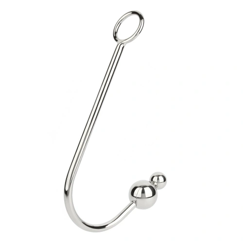 Стоманена анална кука Mr. Steel Double Balls Hook