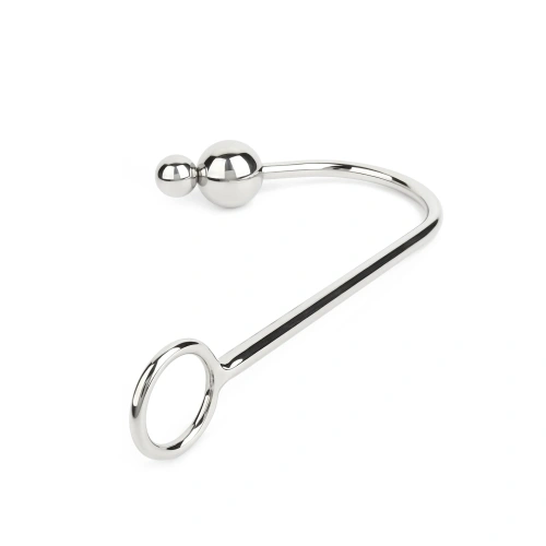 Стоманена анална кука Mr. Steel Double Balls Hook [2]