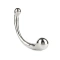 Стоманено дилдо с два края The Curvy G-Spot