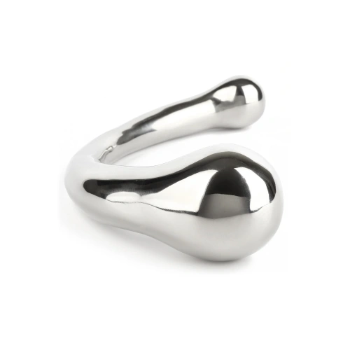 Стоманено дилдо с два края The Curvy G-Spot [3]