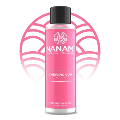 Затоплящо масажно олио Nanami Chewing Gum 100 мл