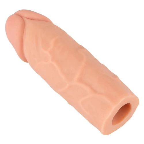 Голям пенис уголемител от кибер кожа Nature Skin Extension Sleeve +4 см. [1]