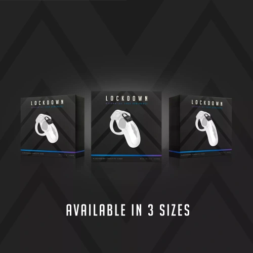 Пенис клетка Lockdown размер M прозрачна [4]