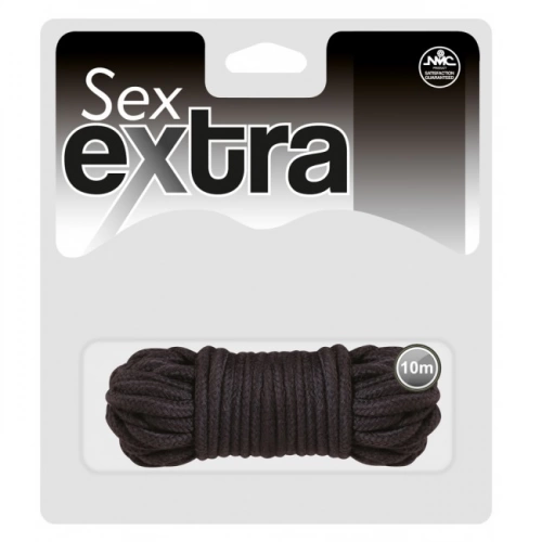 Японски стил въже Sex Extra 10 м. черно [1]