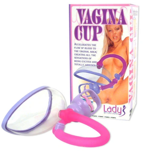 Вагинална помпа Vagina cup лилава [2]