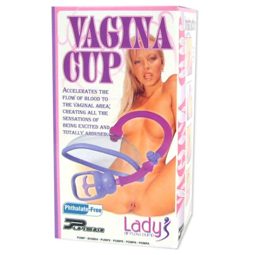 Вагинална помпа Vagina cup лилава [3]