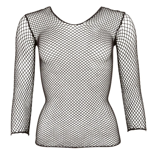 Еротична мрежеста блуза No Xqse Fishnet Shirt [2]
