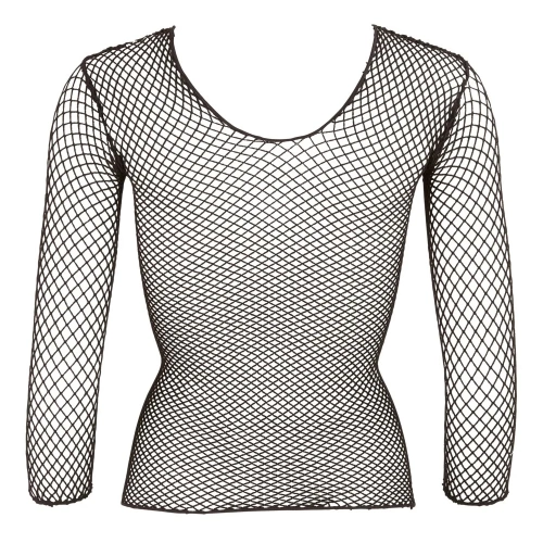 Еротична мрежеста блуза No Xqse Fishnet Shirt [3]