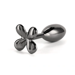 Анално бижу детелина Rear Assets Clover метален цвят