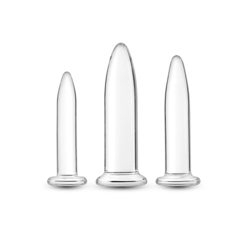 Комплект 3 броя стъклени дилда Crystal Trainer Kit
