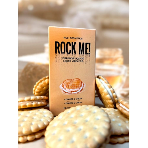Течен "вибратор" гел Nuei Rock Me! Cookies & Cream 20 мл [2]