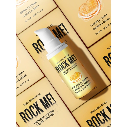 Течен "вибратор" гел Nuei Rock Me! Cookies & Cream 20 мл [3]