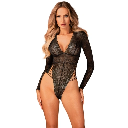 Сексапилно дантелено боди Obsessive Merlys рaзмер M/L Сексапилно дантелено боди Obsessive Merlys рaзмер M/L