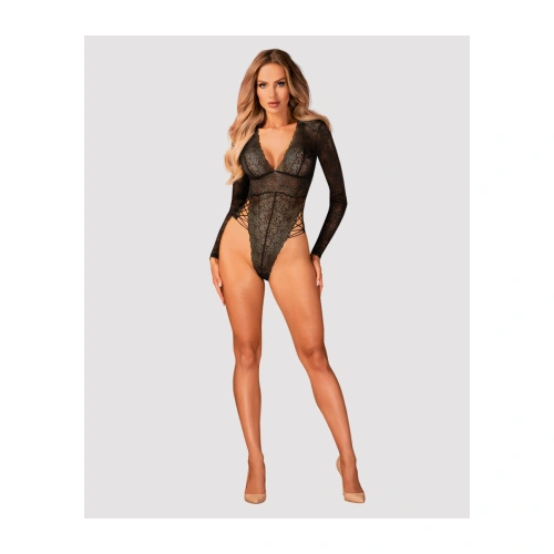 Сексапилно дантелено боди Obsessive Merlys рaзмер M/L [3]