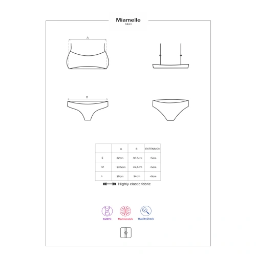 Бански от 2 части с леопардов принт Miamelle [4]