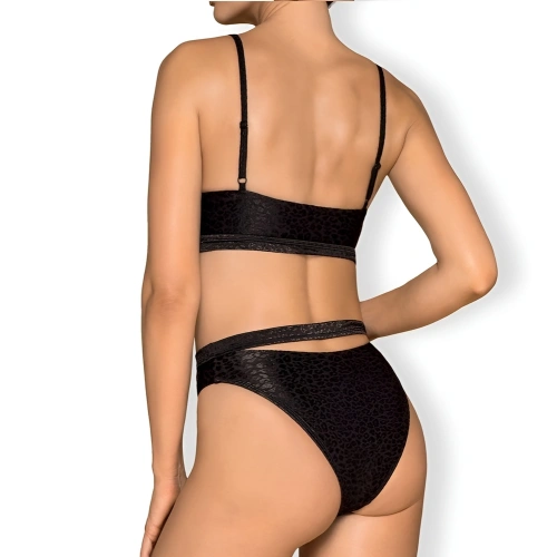 Бански от 2 части с леопардов принт Miamelle [1]