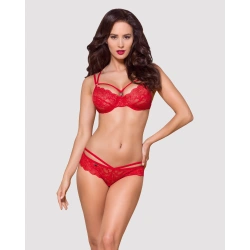 Комплект от 2 части Obsessive 860-SET-3 червен