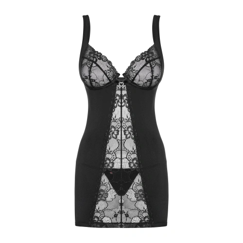 Комплект от 2 части Obsessive Heartina Chemise [2]