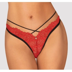 Секси дантелени прашки Mettia червени размер L/XL