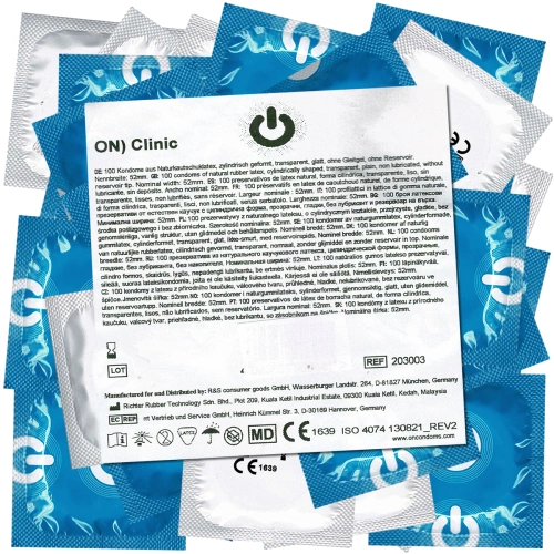 100 бр. Сухи презервативи On) Clinic [1]