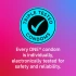 12 бр. Релефни цветни презервативи One Tattoo Touch [7]