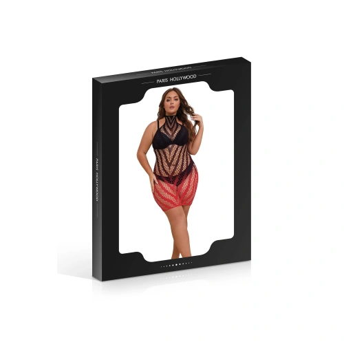 Омбре мрежеста рокля Paris Hollywood QS [2]