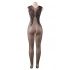 Възбуждащо цяло боди с отворено дъно Q-Lingerie [2]