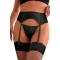 Жартиерен колан и прашки Q-Lingerie Wetlook P5197-1
