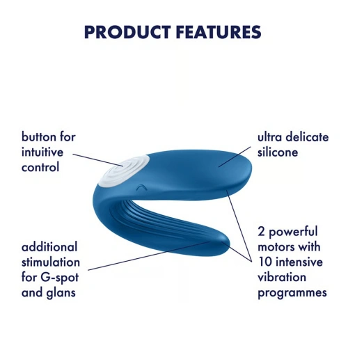 Вибратор за двойки Satisfyer Double Whale [4]