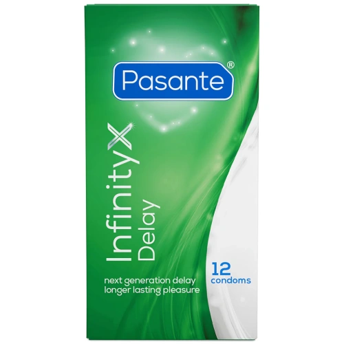 12 бр. Задържащи презервативи Pasante Infinity X