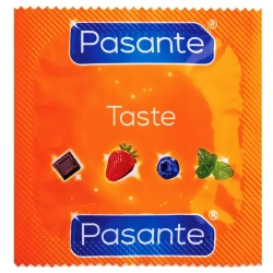 144 бр. Ароматни презервативи Pasante Taste