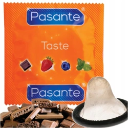 144 бр. Ароматни презервативи Pasante Chocolate