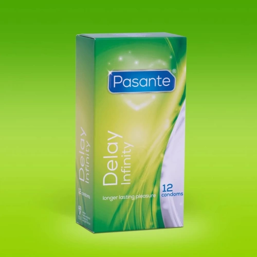12 бр. Задържащи презервативи Pasante Delay [1]