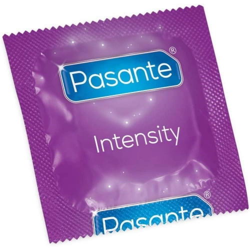 12 бр. Релефни презервативи Pasante Intensity [1]