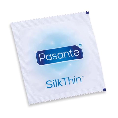 12 бр Най-тънките презервативи Pasante Silk Thin  [1]