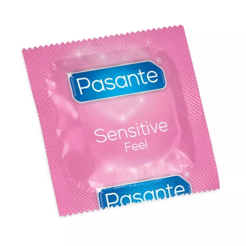 12 бр. Тънки презервативи Pasante Sensitive Feel [1]