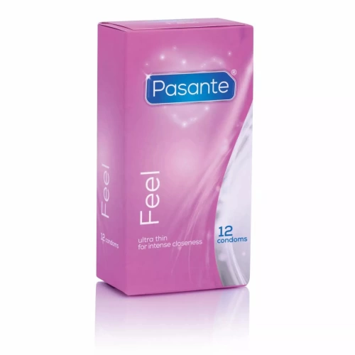 12 бр. Тънки презервативи Pasante Sensitive Feel